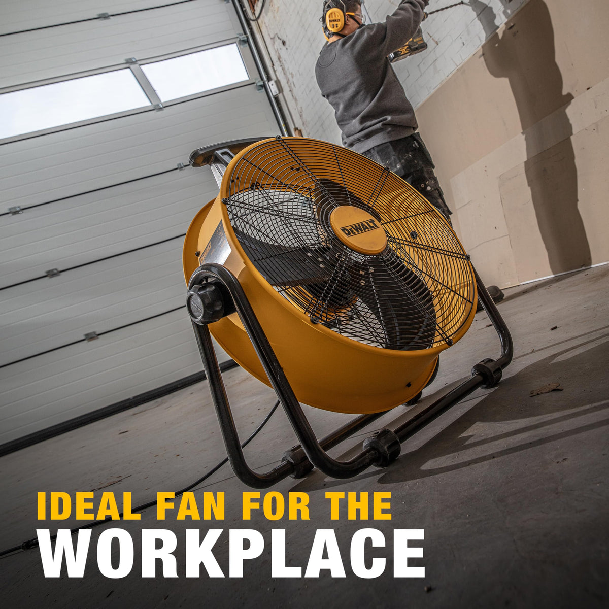 20 Inch Adjustable Tilting Drum Fan J9549