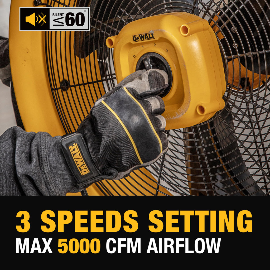 20 Inch Adjustable Tilting Drum Fan J9549