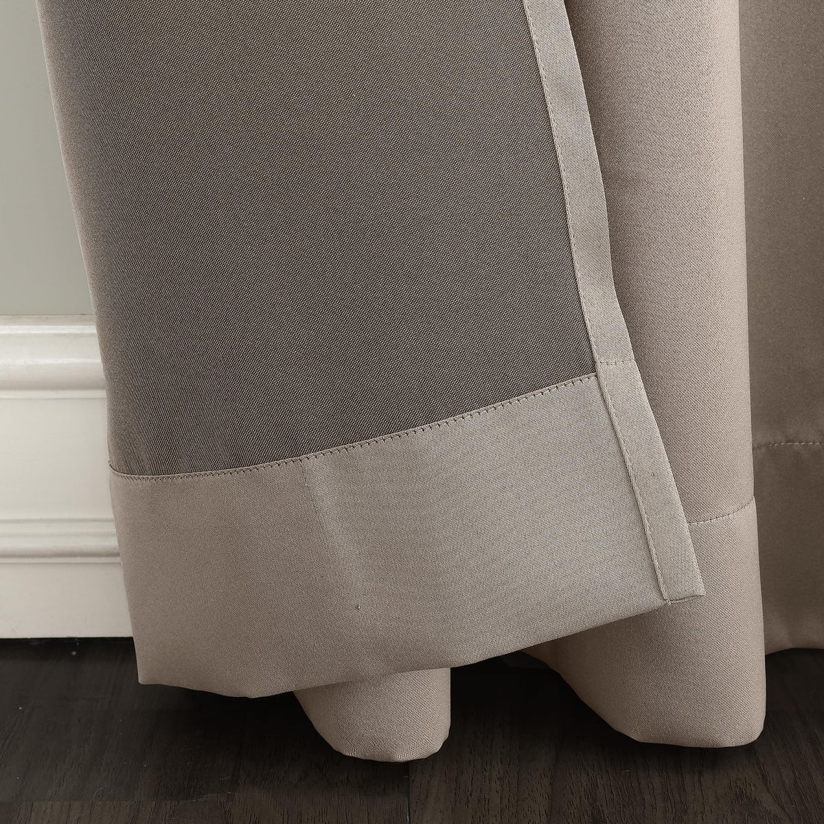 Energy Efficient Grommet Curtain Panel, 100" x 84", Stone G8324